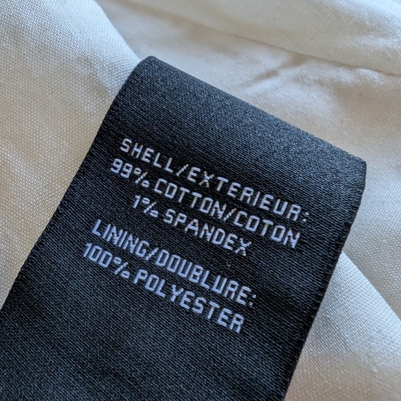 Off White Cream Denim Corset Crop Top - 7 for All Mankind - Picture 5 of 7